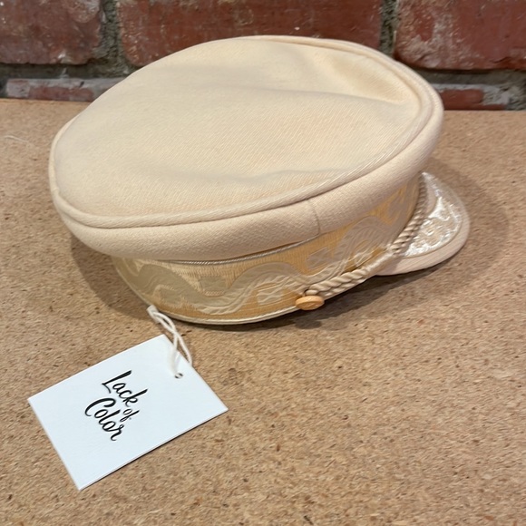 NWT Lack of Color Kids  unisex The Riviera Cap Gold - Picture 3 of 5